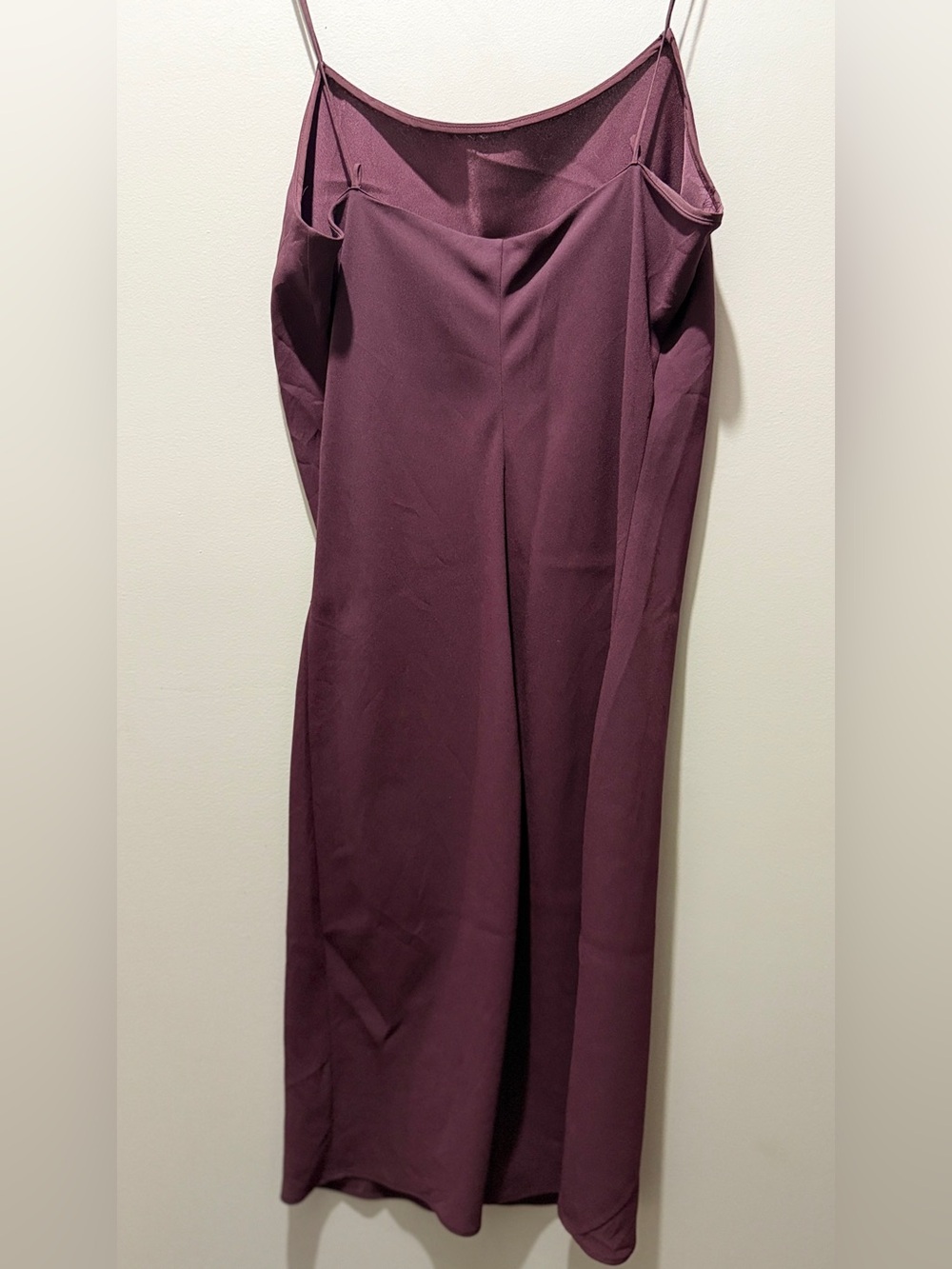 Aritzia Wilfred Free Vivienne Slip Dress - Burgundy - Picture 3 of 5